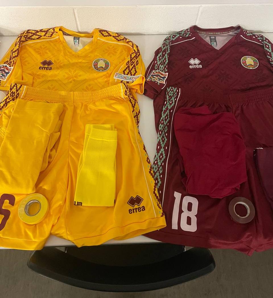 Сборная Беларуси определилась с комплектом формы на матч с Северной Ирландией