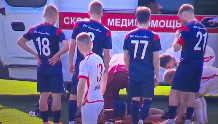 Нападающий «Барановичей» Галуза получил сотрясение мозга в матче против «Лиды»