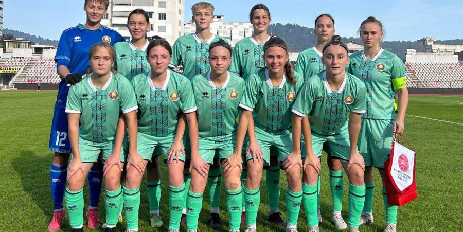 женская сборная Беларуси WU-17