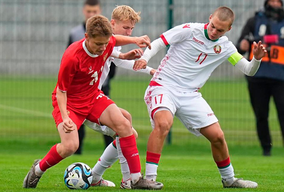 Сборная Беларуси и России U-15