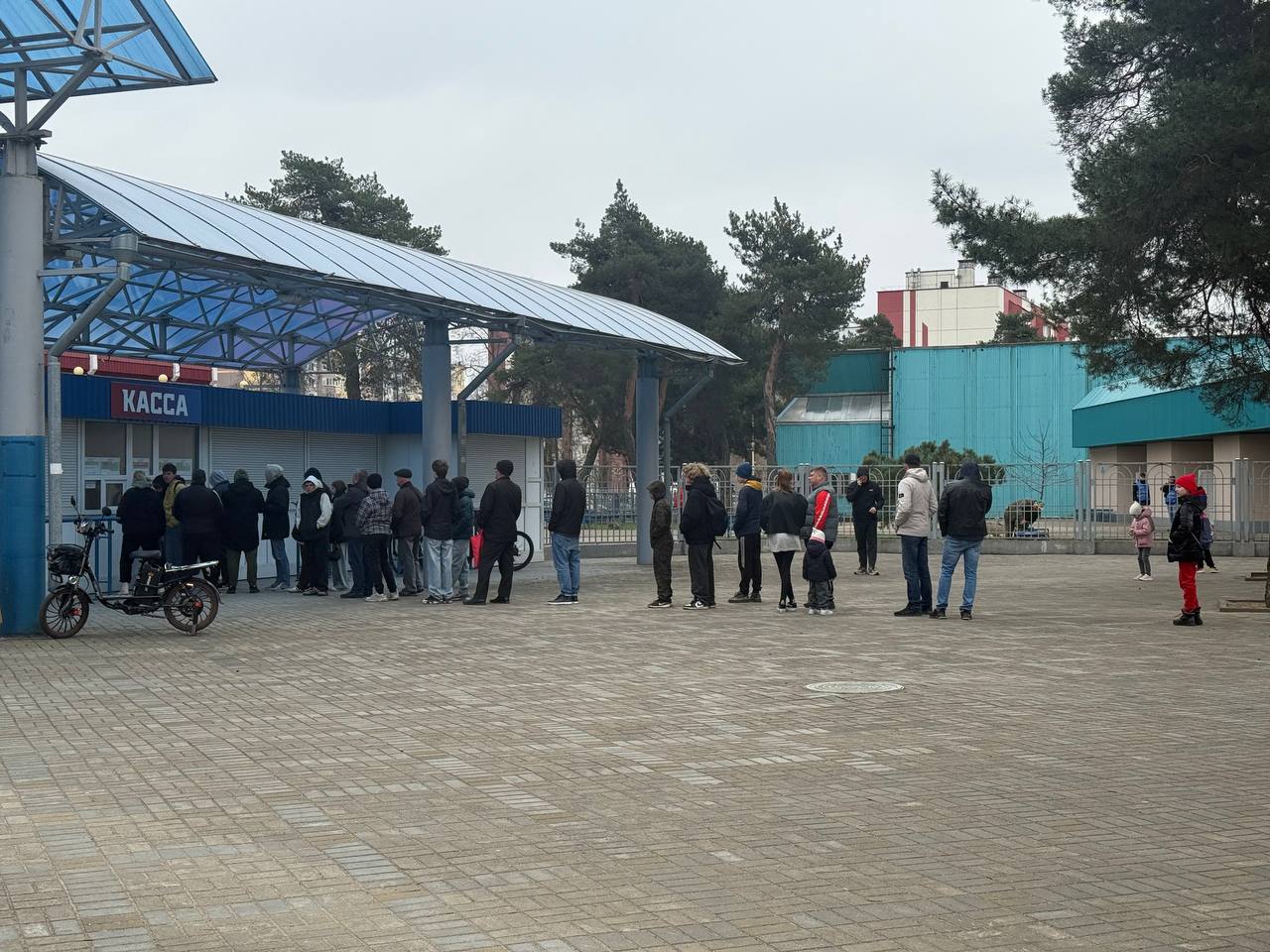 Очередь в Барановичах