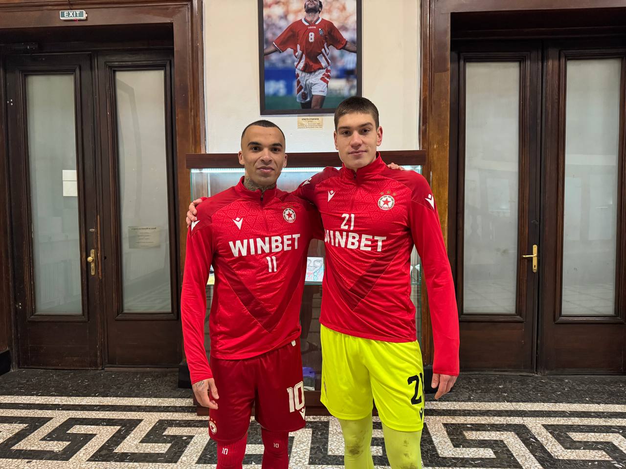Федор Лапоухов, Макс Эбонг, ЦСКА София