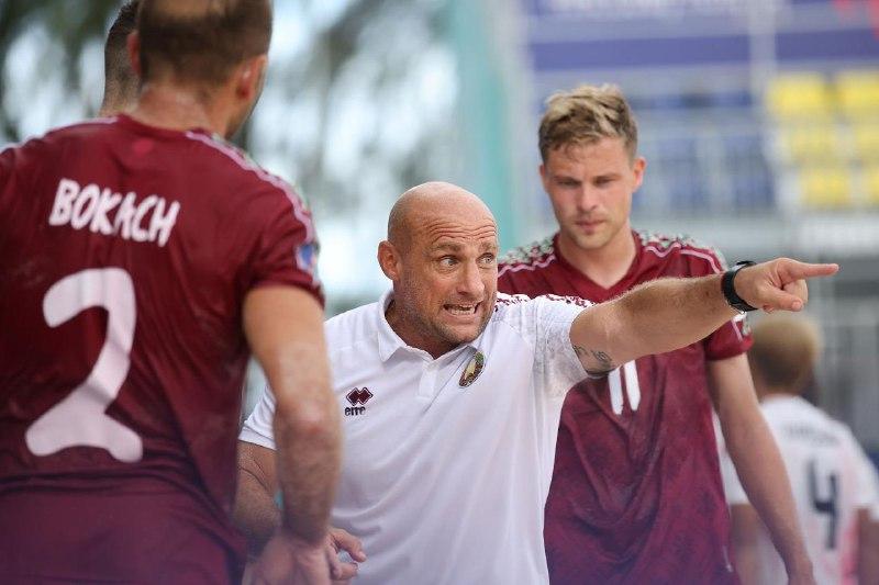 Николас Альварадо, сборная Беларуси по пляжному футболу